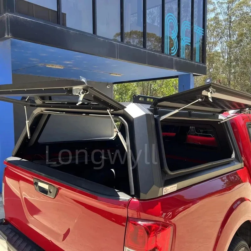 

Legendary Auto Parts Tailored Size Pickup Truck Hardtop Camper Shell for Navara D22 Aluminum Frontier Tailored Truck Topper