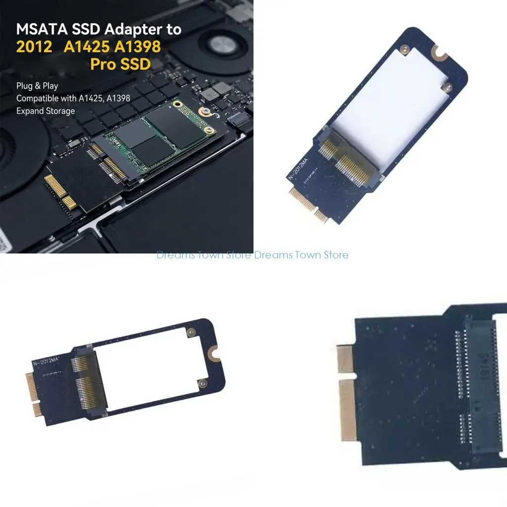 

HX6A Высокоточный адаптер MSATA Drive Converter для моделей ноутбуков A1425 и A1398 2012 года выпуска