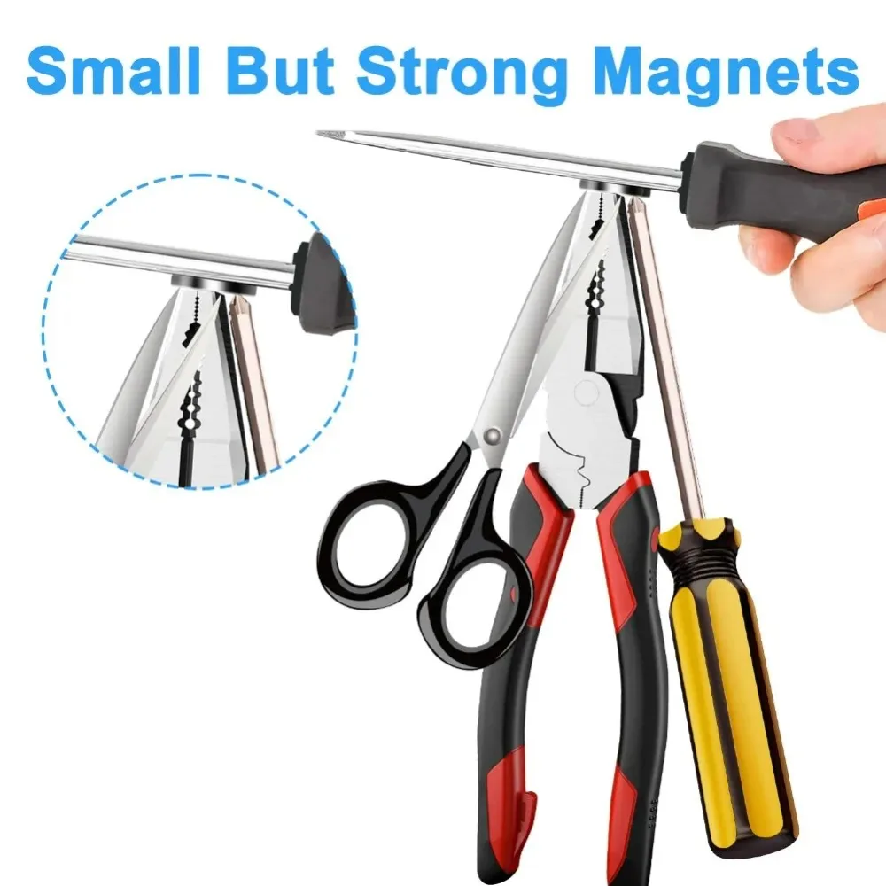 Small Round Disc Magnets with Assorted Sizes, Compact Flat Magnets 5x2 6.5x1.58 8x3 10x1.5 12x2mm for Handmade Work, Home image 4