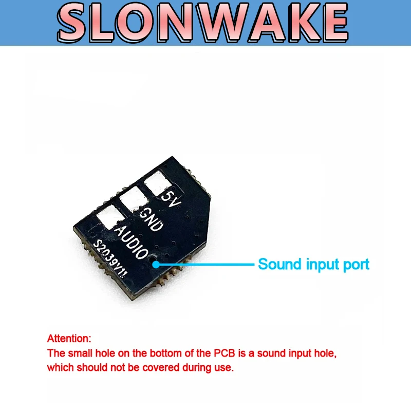 JasCRC-Microphone omnidirectionnel 5V DC, utilisation technique pour émetteur de importateur RC VTX