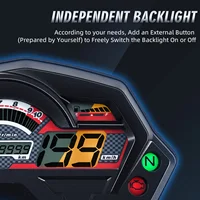 Conjunto de Velocímetro Digital para Yamaha FZ S/FZ16/Fz V1/Fazer, Tacómetro, Panel de Instrumentos, Velocímetro con Pantalla LED