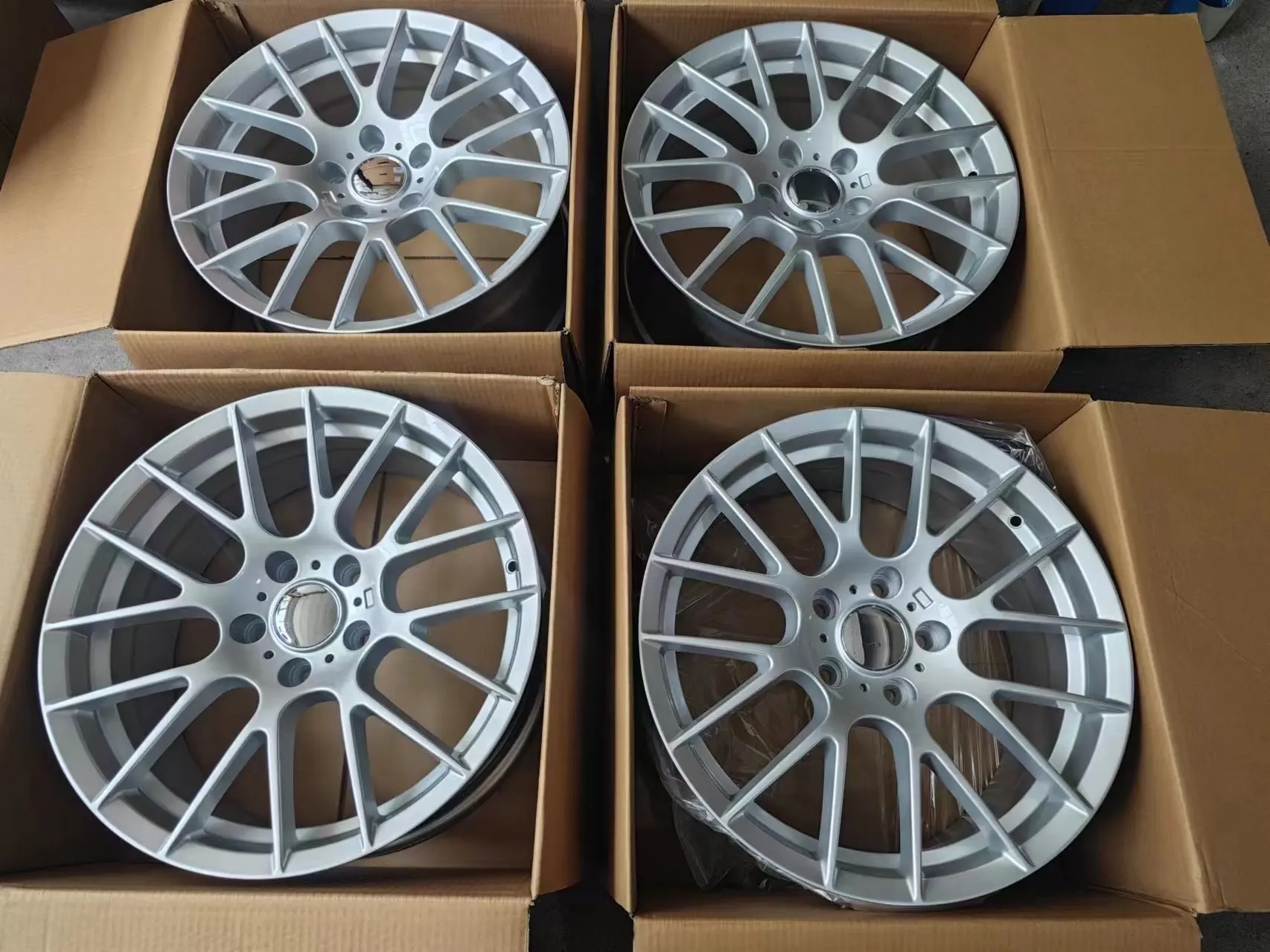 18 19 Inch 5-120 Alloy Wheel Rim 5 Hole Satin Black Passenger Car Wheels for 520i 530i 540i M550i XDrive 530e 540e M5 X5m M2 M3