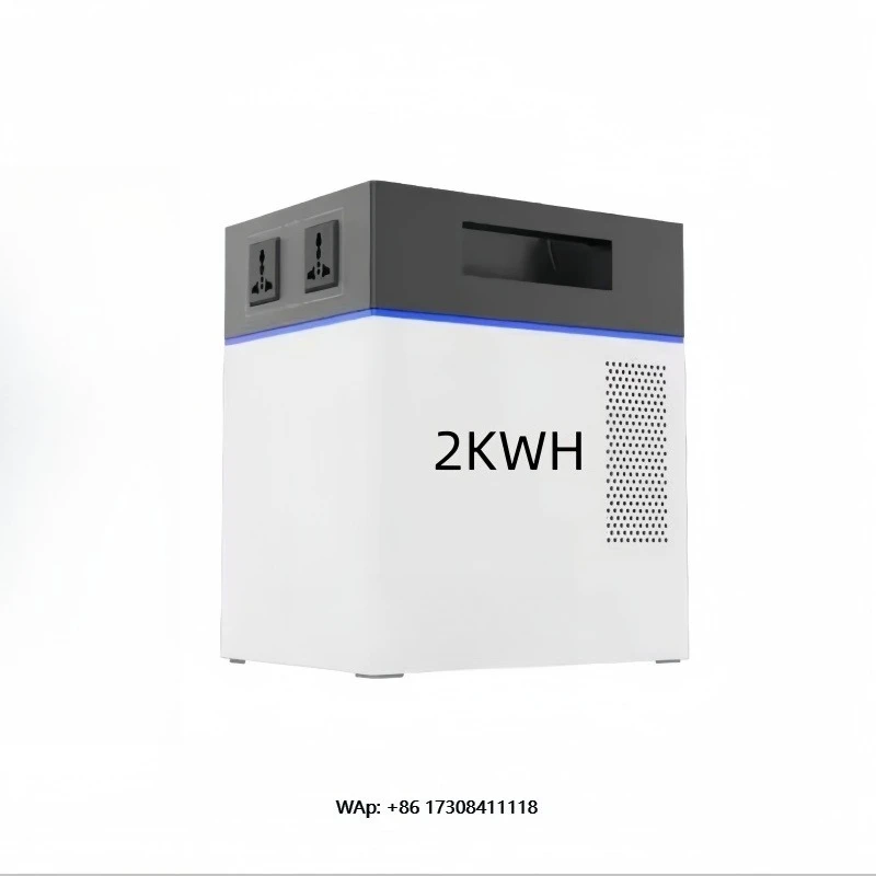 

2KWH 1000W Solar Energy System with MPPT Controller Lithium Ion Batteries Hithium Power Station Solar Charger From Solar Panel