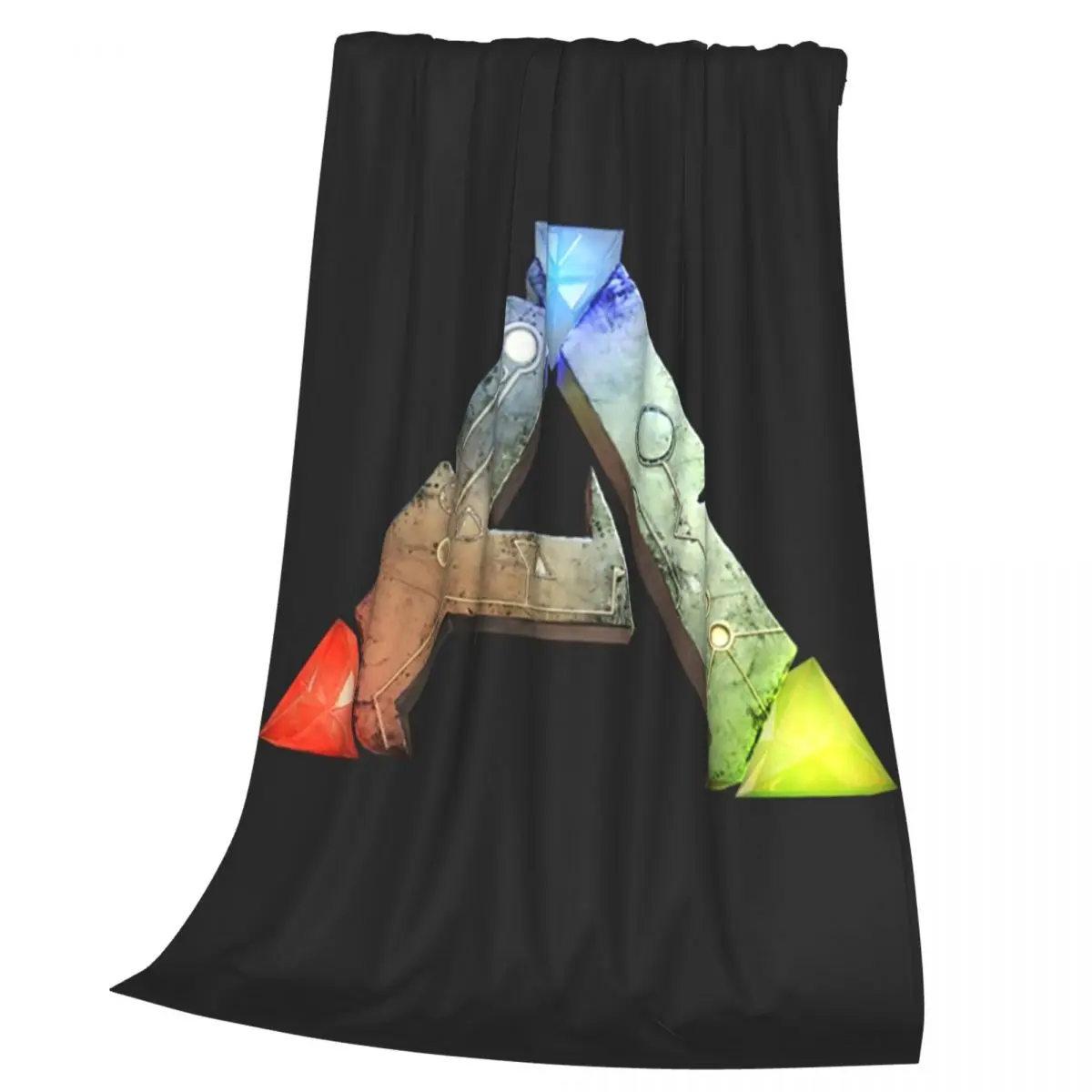 ARK Survival Evolved Logo Blanket Soft Warm Flannel Throw Blanket Cover for Bed Living room Picnic Travel Home Sofa
