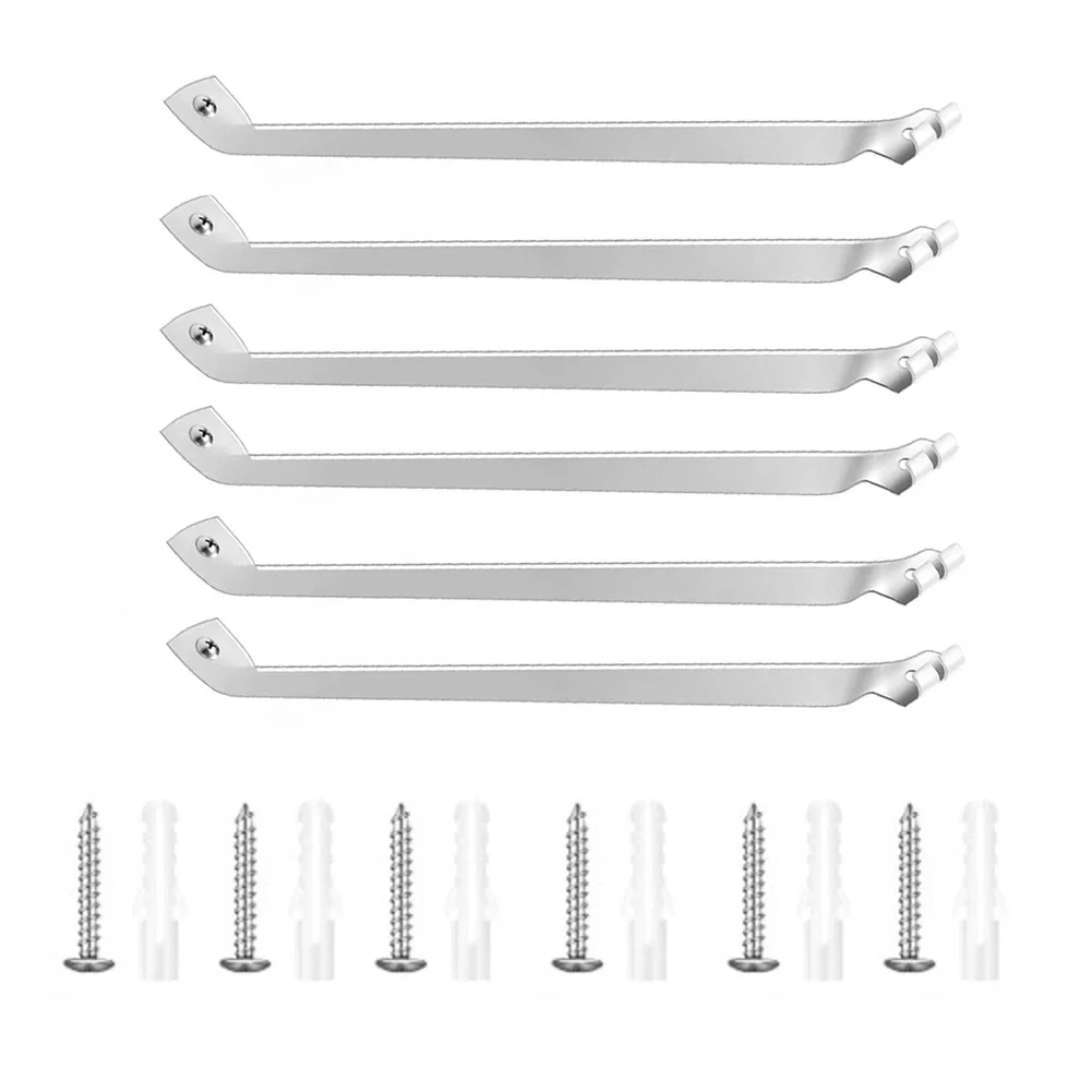 43cm Wire Shelving Support Robust Shelving Support Clamps Fastener Adjustable Shelf Support Epoxy Coated Steel