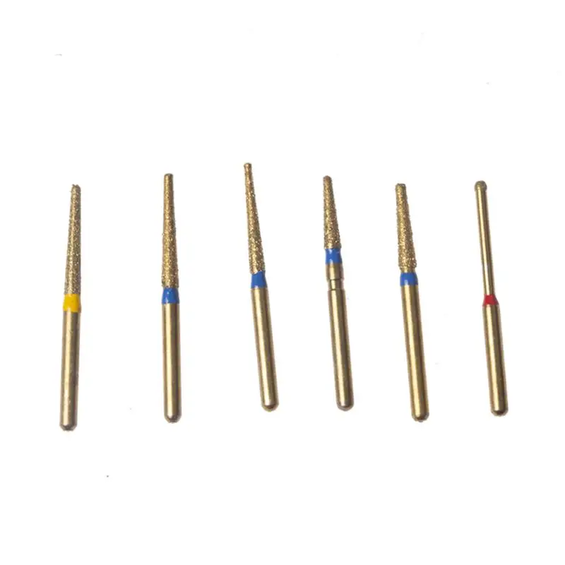 مجموعة إعداد طب الأسنان الألمانية القياسية للأسنان عالية السرعة إعداد الخزف المحمول سيارة إبرة مثقاب الذهب الماس با 10 Pa #3