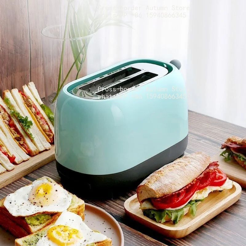 Household Automatic Pop‑up Toaster Multi‑Function Bread Toaster Mini Oven Home Breakfast Making Kitchen Appliance