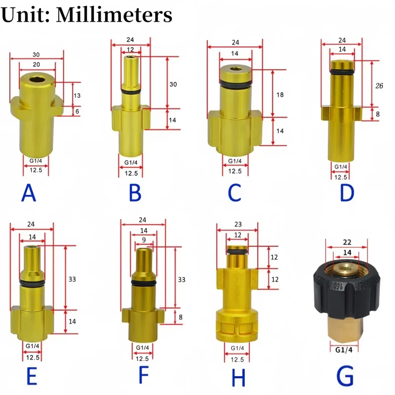 Sewer Drainage Cleaning Hose,High-Pressure Cleaning Machine Nozzle,High Pressure Hose,For Karcher Interskol  Nilfisk Bosch Lavor