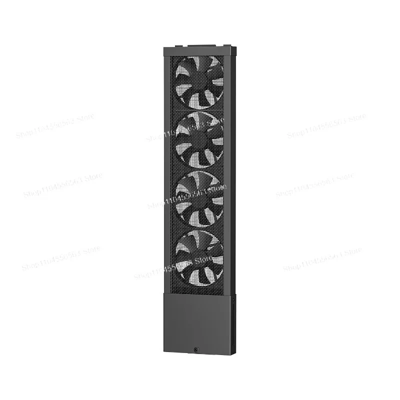 No-punching window exhaust fan Powerful exhaust fan Household no-installation window ventilation fan Silent and retractable