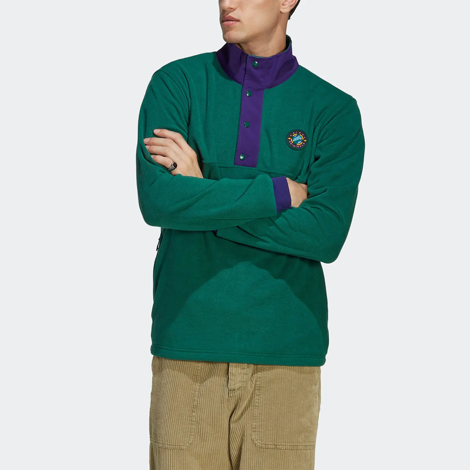 adidas-originals-trefoil-sweat-shirt-de-sport-a-capuche-en-polaire-a-manches-longues-pour-homme-ii8483