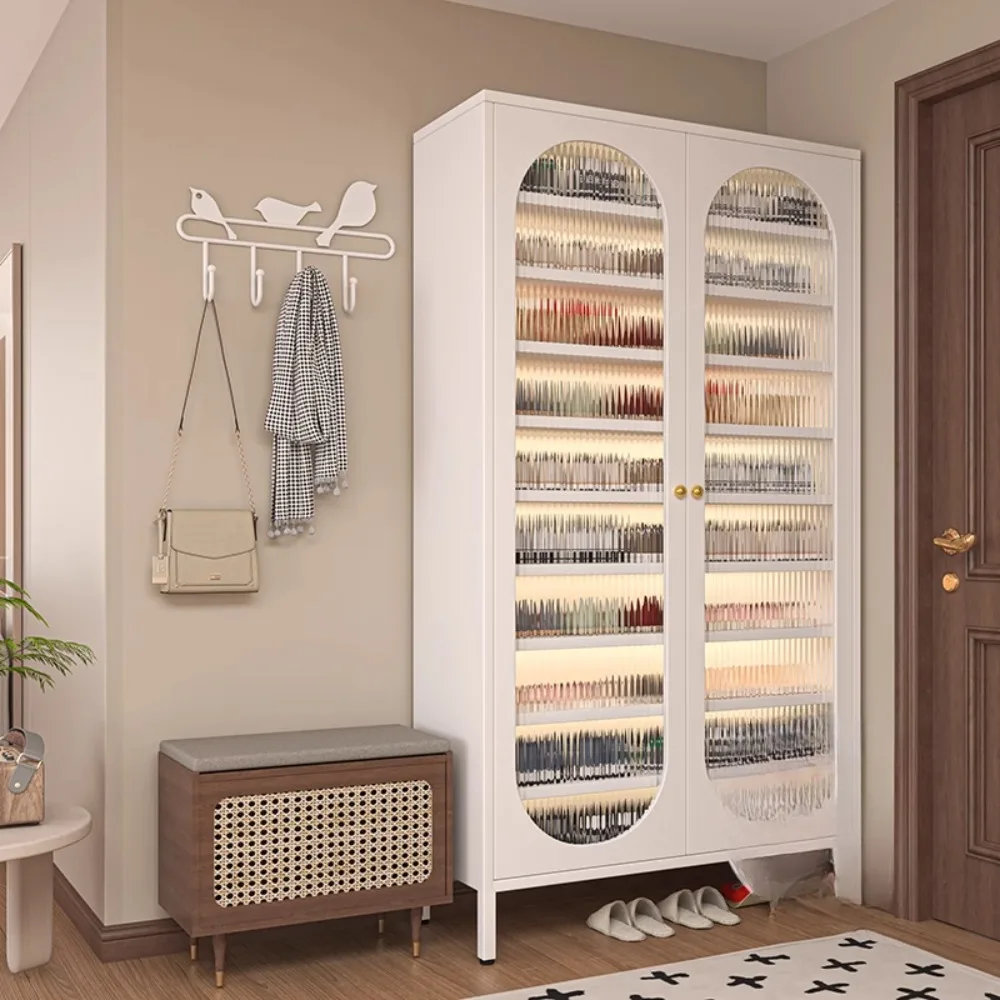 

Multi Layer Shoe Cabinets Organizer Luxury Living Room Storage Shoe Rack Entrance Modern Armoires De Salon Home Furnitures