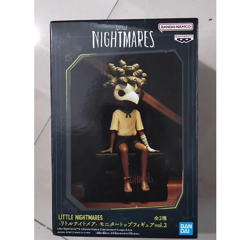 

Genuine Original Bandai Banpresto Little Nightmares Low Monitor Top Figure Vol.2 Anime Figure Model Sitting Posture Doll Toys