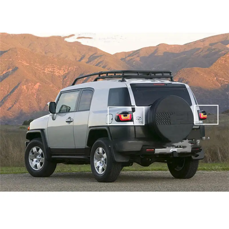 Car LED Taillight Assembly Streamer Turn Signal For Toyota FJ CRUISER 2007-2015 Brake Reverse Parking Running Rear Lamp