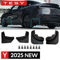 Mud Flaps For Tesla New Model Y 2025 Launch Juniper  No Drilling/Tape Splash Guards Fenders Mudguards Mudflaps