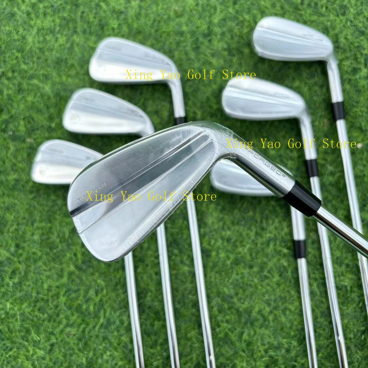 2024New نوادي الجولف للرجال فضي P790 مكاوي الجولف الجيل الرابع 7 قطعة 4-9P R/S/SR فليكس الصلب/رمح الجرافيت