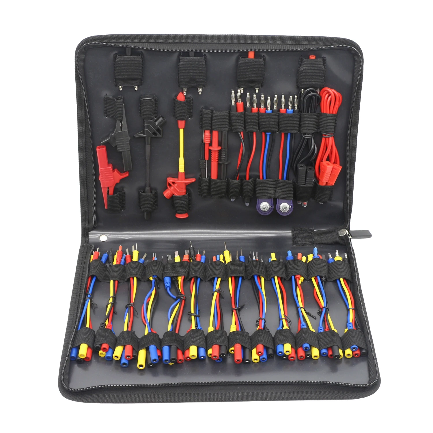 Kit de cables de prueba de coche de alta calidad, caja de conexiones de prueba Universal, herramienta de reparación de automóviles, sonda multímetro, 70 Uds.