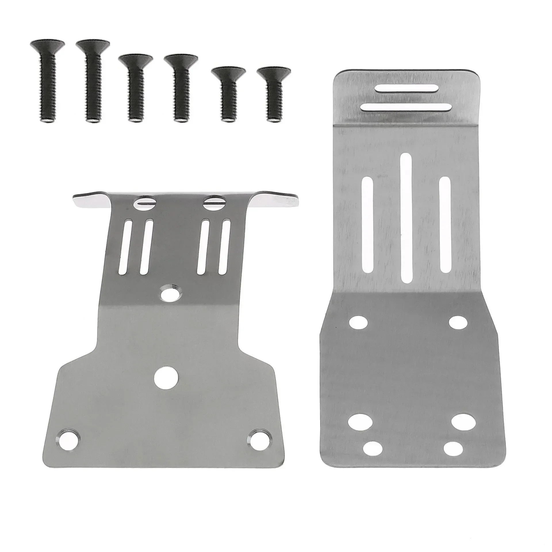

Racing Stainless Steel Chassis Protector Guard Armor Upgrades Parts Accessories for 1/10 Tamiya Fighter Nxgen DT04 58741