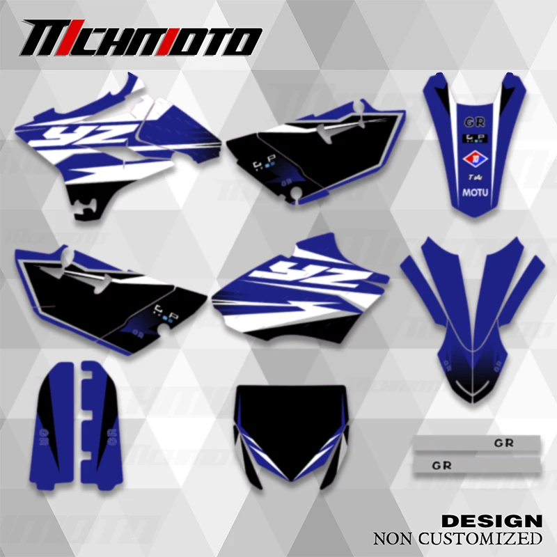 

MCHMFG Motorcycle Full Decals Stickers Graphics Kits For YAMAHA YZ85 YZ 85 2015 2016 2017 2018 2019 2020 2021 YZ-85