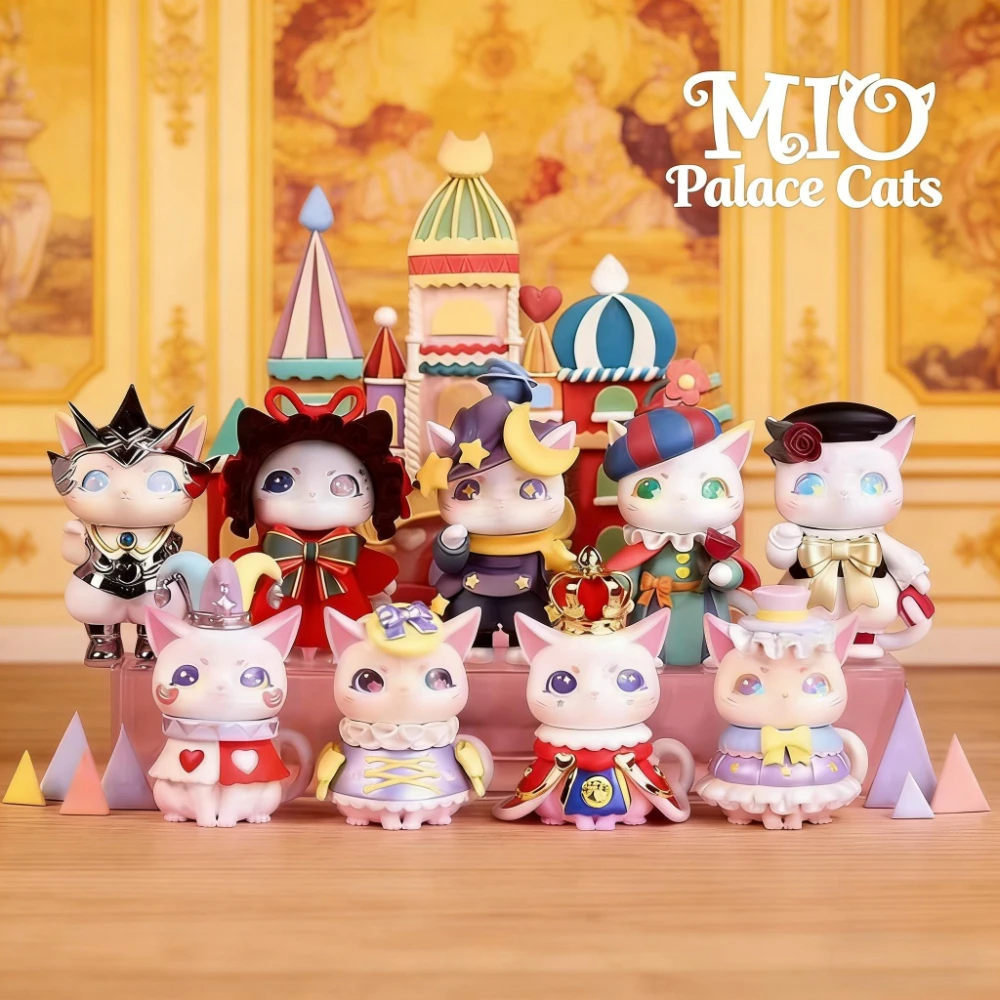 

Серия MIO Imperial Cat: Стильные куклы ручной работы в закрытых коробках, загадочные случайные игрушки, красивые декоративные фигурки, подарок на день рождения