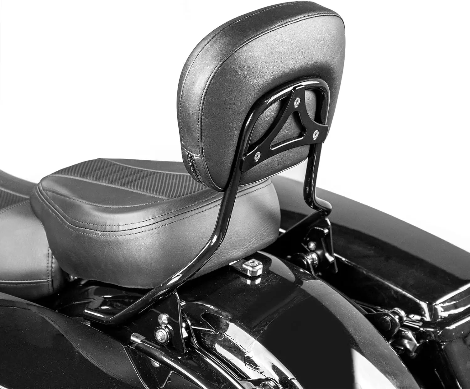 Detachable Motorcycle Sissy Bar Backrest, Compatible with Touring Bikes 2009-2026