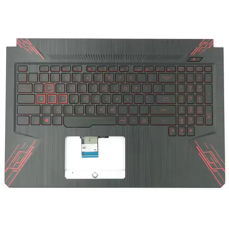 New Palmrest Upper Case with Backlit US Keyboard For ASUS TUF Gaming FX504 FX504G FX80 FX80G
