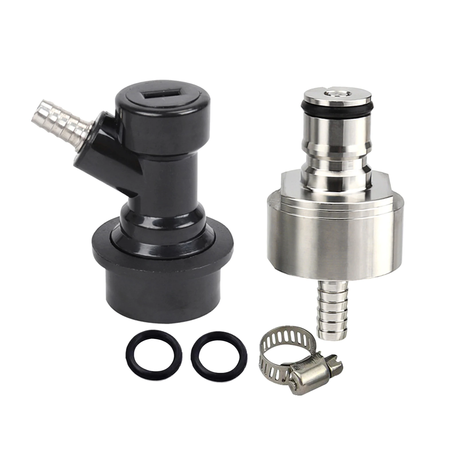 Tapa de carbonatación para llenado de botellas, tapón con bloqueo de lengüeta y Bola de 5/16 ", tipo de desconexión, acoplamiento de CO2 para carbonato, Soda, cerveza y zumo, 1 unidad
