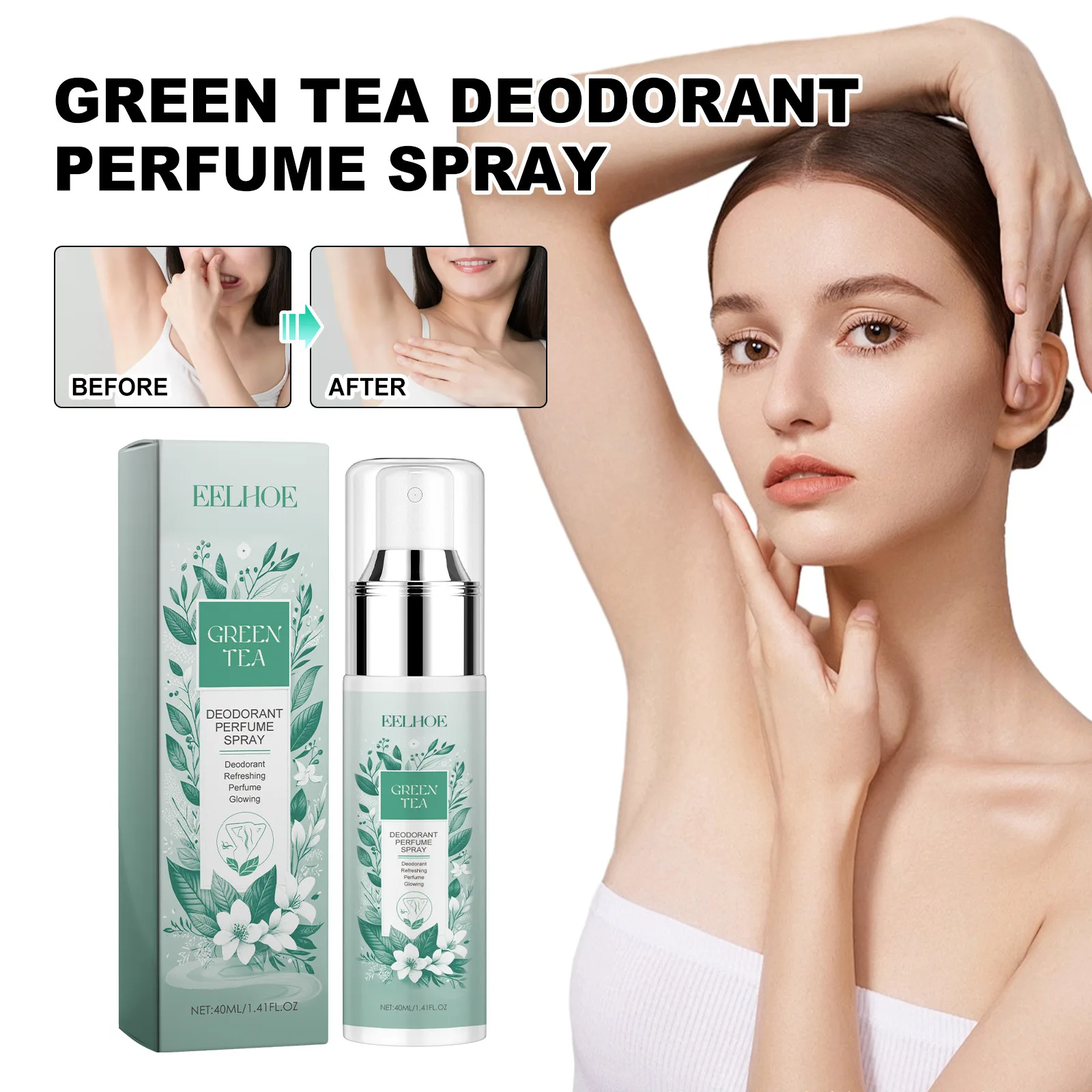 Body Spray Underarm Smell Remover Armpit Odor Eliminator Long-Lasting Fragrance Deodorant Body Aroma Women Body Deodorant Spray