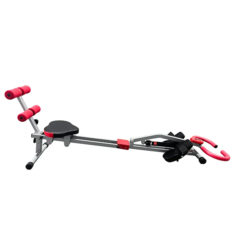 Multi-Function Steel Rowing Machine 12-Level Resistance Ergonomic Handle Bar 100kg Capacity New Design Rowing Sit-Up