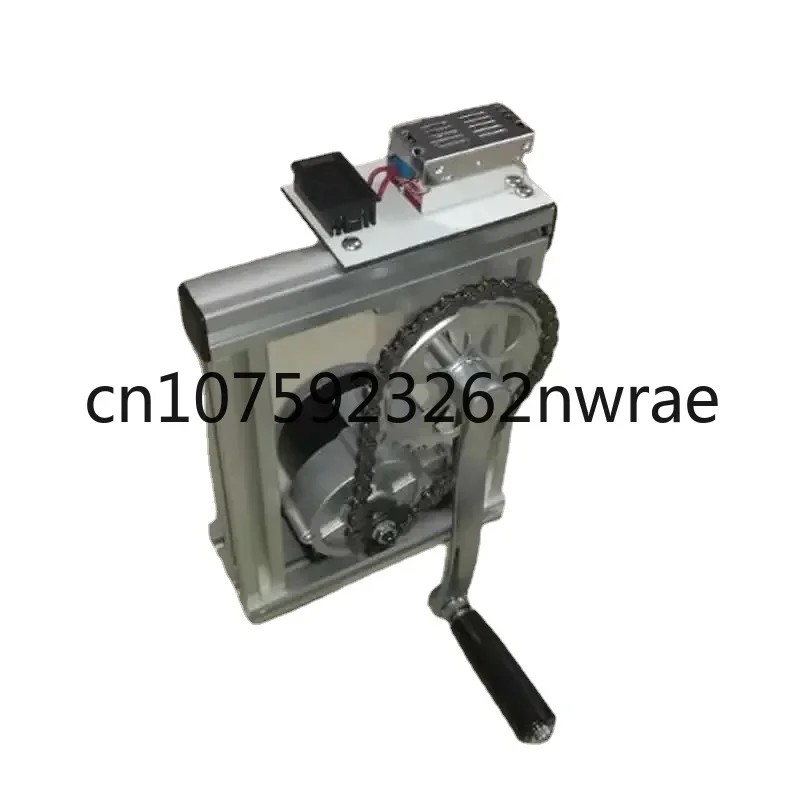 

100W hand crank generator 12V24V aluminum alloy structure (send voltmeter rectifier bridge) teaching equipment