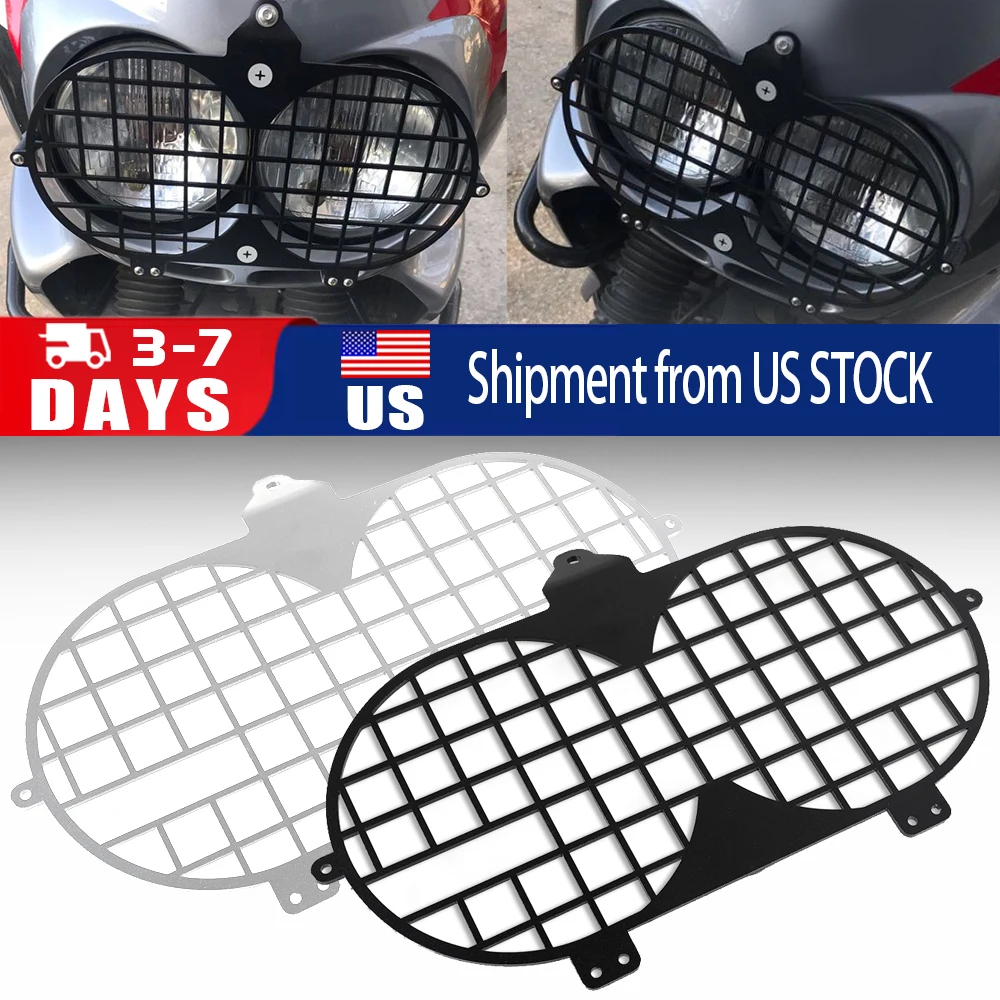 PER HONDA Africa Twin XRV750 XRV 750 AFRICATWIN 750 1996 -2002 2001 2000 1999 Faro Grill Guard Copertura di Protezione Del Motociclo