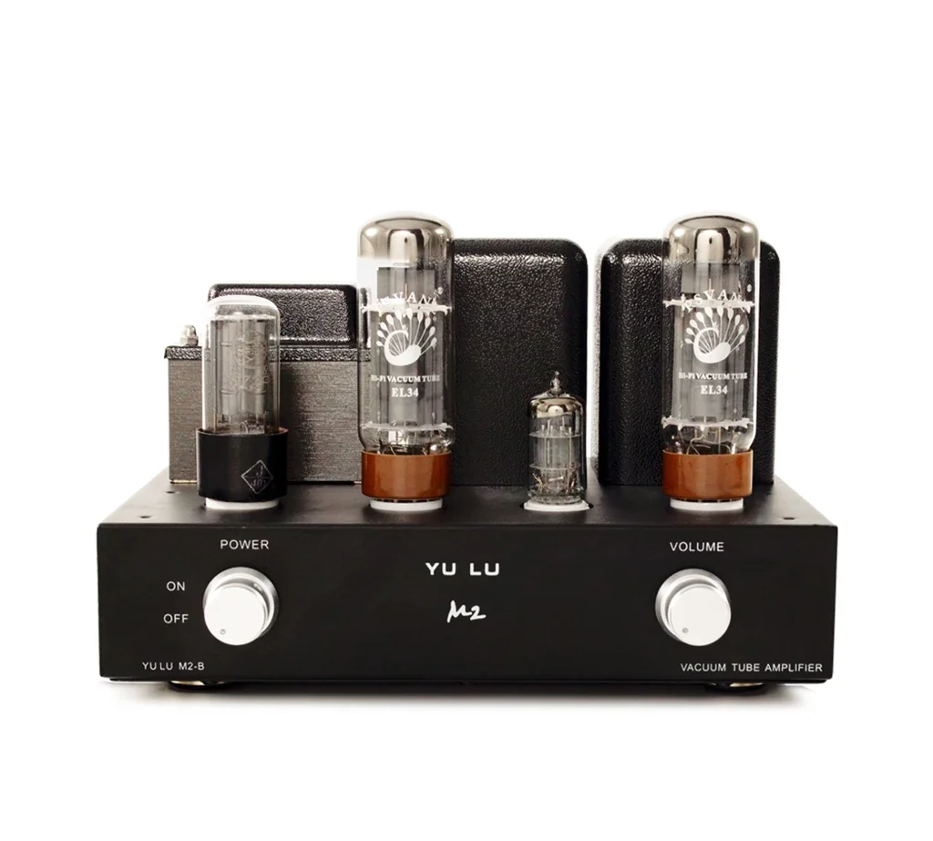 

Yulu M2 EL34 Tube Amplifier HIFI EXQUIS Boyuu Class A Single-End Integrated 5Y3 Lamp Desktop Amp YUM2