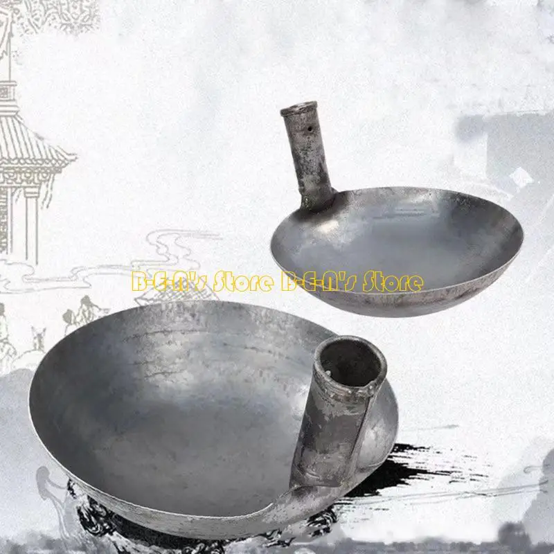Y1AD Multipurpose Industrial Strength Iron Sludge Removal Dung Cleaning Ladle Shovel For Home Drainage Systems And Yard Care