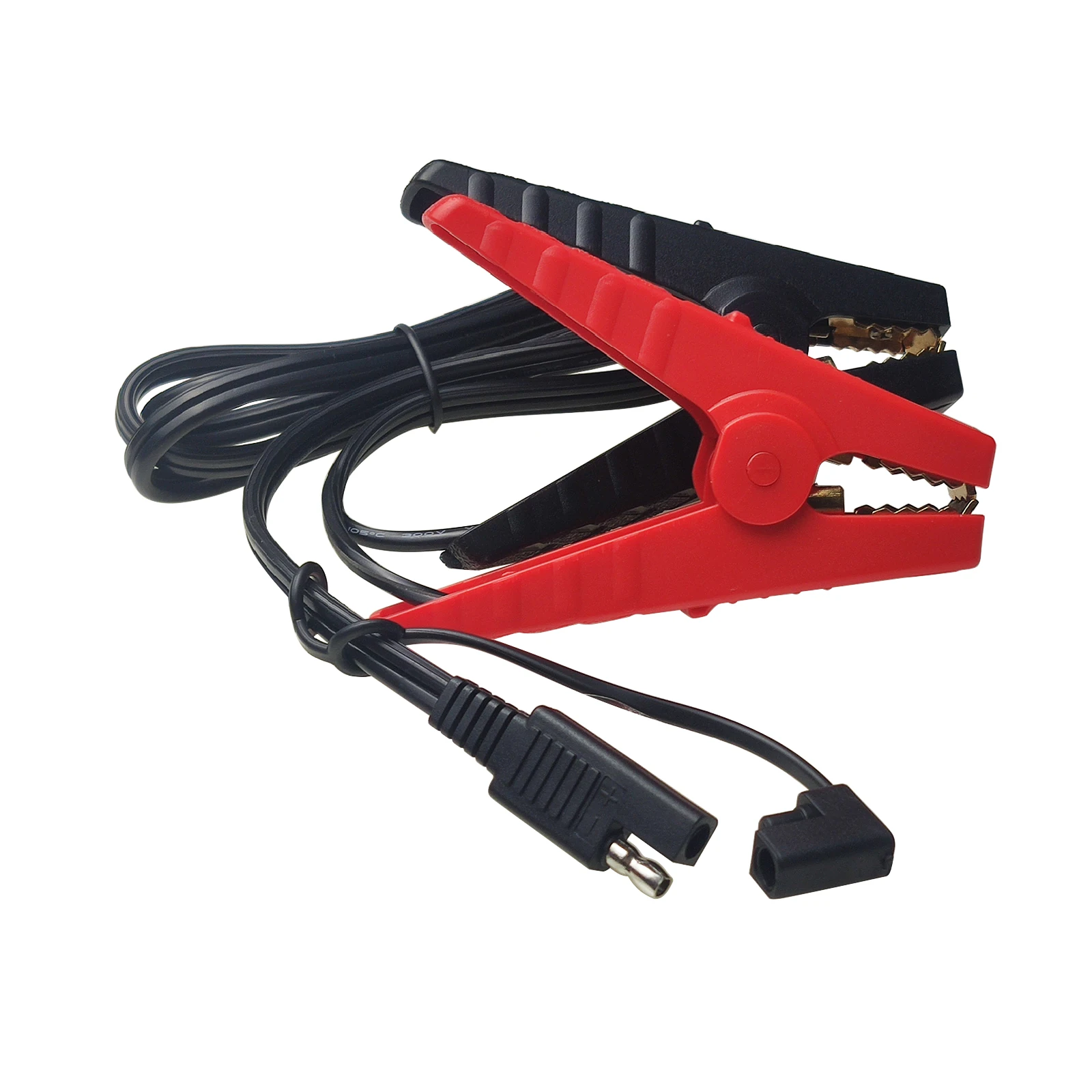 105mm Battery Alligator Clip to SAE Plug Extension Cable 12V SAE Quick Release Adapter to Alligator Clips Quick Disconnect Cord