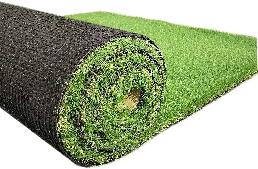 

4x7ft Artificial Grass Outdoor Rug, 28sqft Synthetic Turf for Patio, Balcony, Pet Mat, Indoor/Outdoor Decor