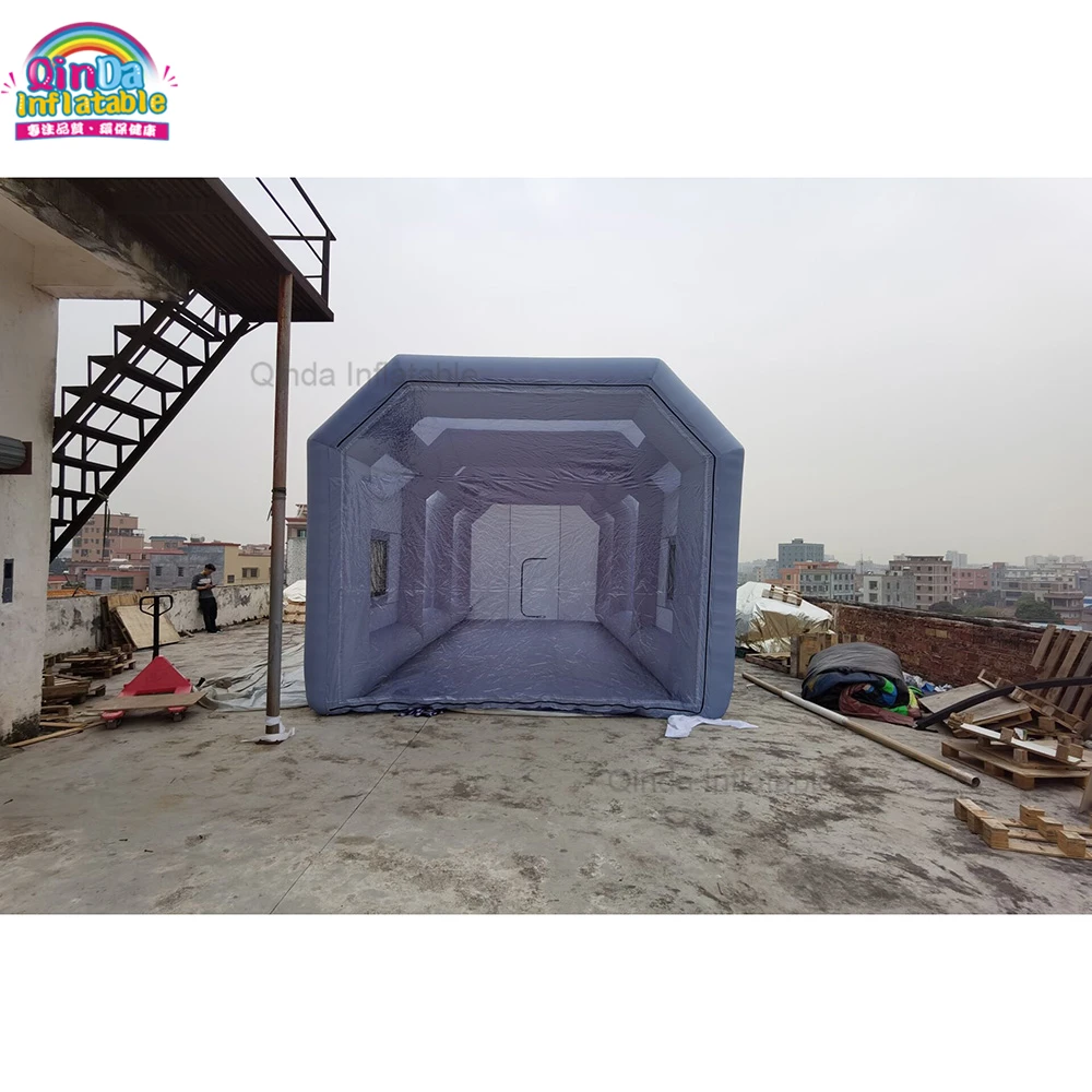 Inflatable Used Commercial Spraying Garage Inflatable Spray Paint Booth For Cover