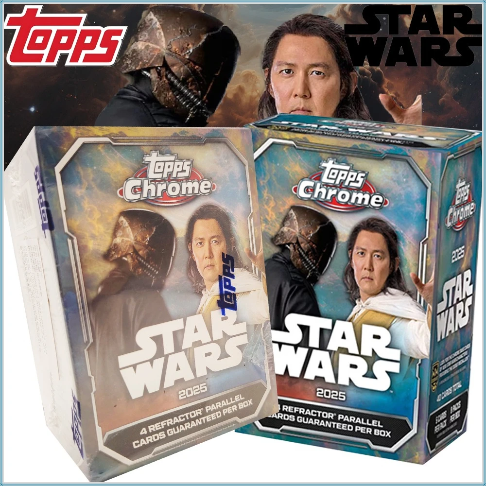 cartes-de-collection-authentiques-topps-chrome-2025-star-wars-design-creatif-et-tendance-haute-qualite-pour-fans-loisirs-et-cadeaux