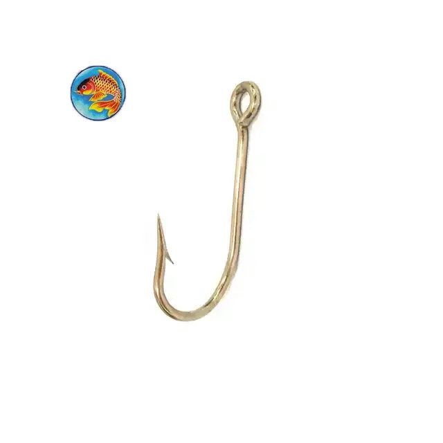 Factory Wholesale 2330 1#-24# Mustad High Carbon Stainless Steel Hooks with Barbs Fishing Hooks