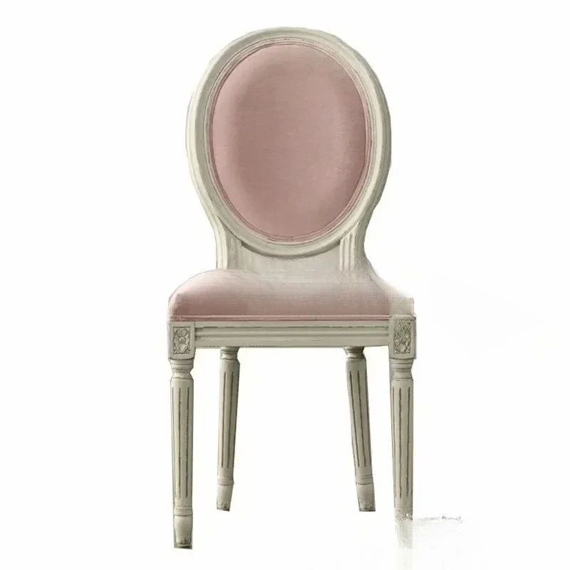 Dining Tables and Chairs Combination Oak Retro Distressed round Dining Table Restaurant Dining Table