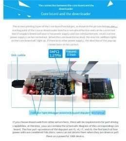 DAP Mini Wiggler Infineon Downloader Emulator TC264 TC275 TC397 TriCore