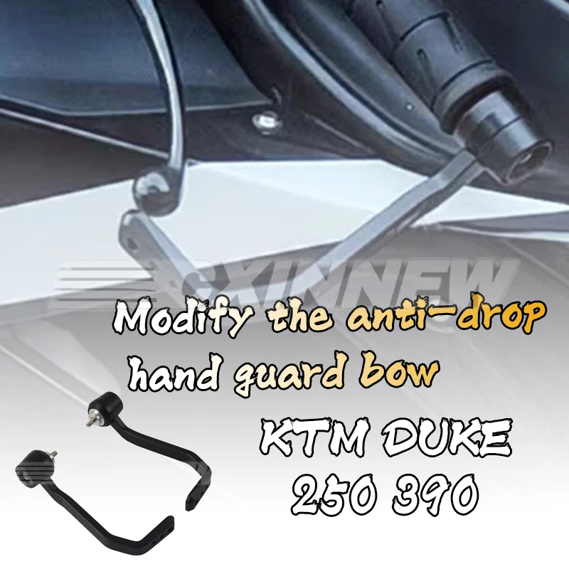 

duke390 Motorcycle Handlebar Guard Cover Brake Clutch Lever Protection Bar Kit For KTM 390 Duke / DuKe 250 2013-2024