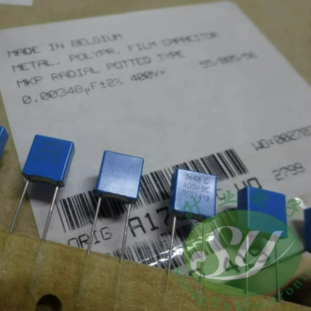 

20pcs/lot BC MKP419 0.0034uf/400v 3.4nF 342 (replaces 3.3nF 0.0033uf 3300pF 332) Brand new 5mm film capacitor (accuracy: 2%)