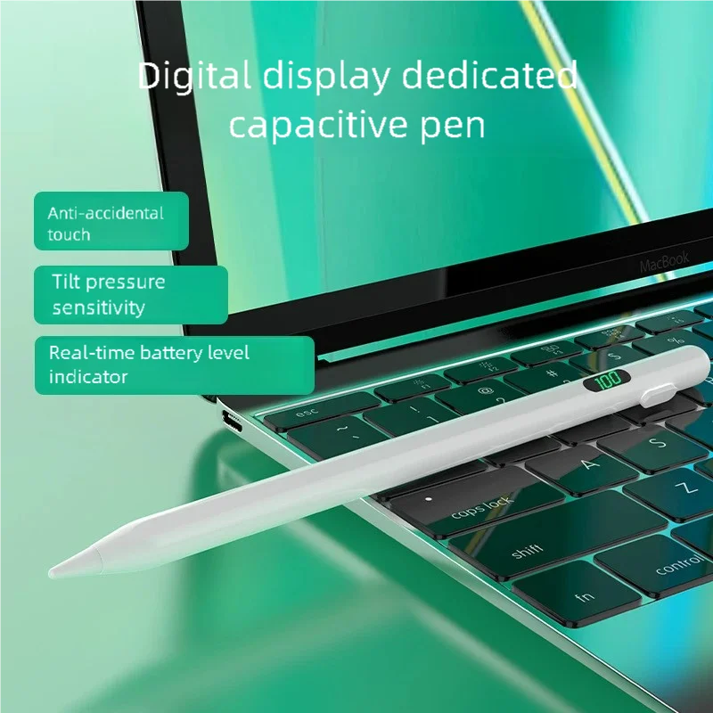 P+7 Stylus Pen Dedicated for Apple iPad Air Mini 6/7/8 iPad A16 iPad 11 iPad Pro Battery Display 4+2 Tips Drawing Pencil
