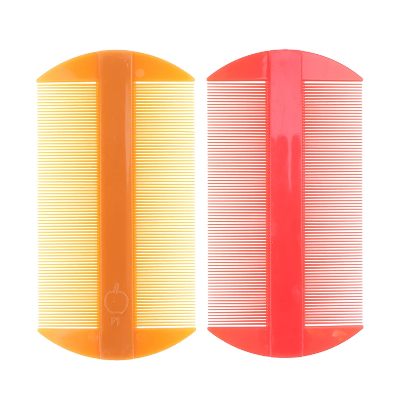 1PC Double Sided Head Lice Comb Portable Fine Tooth Head Lice Flea Nit Hair Combs For Styling Tools Hair Comb Hair Accessories