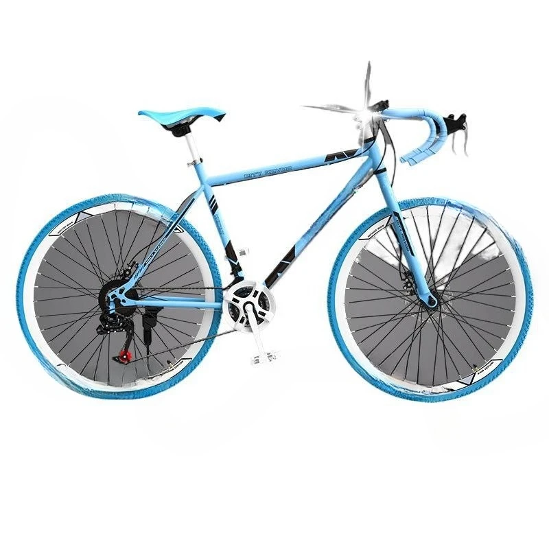 Road bicycle racing car variable speed solid tire outdoor bicycle