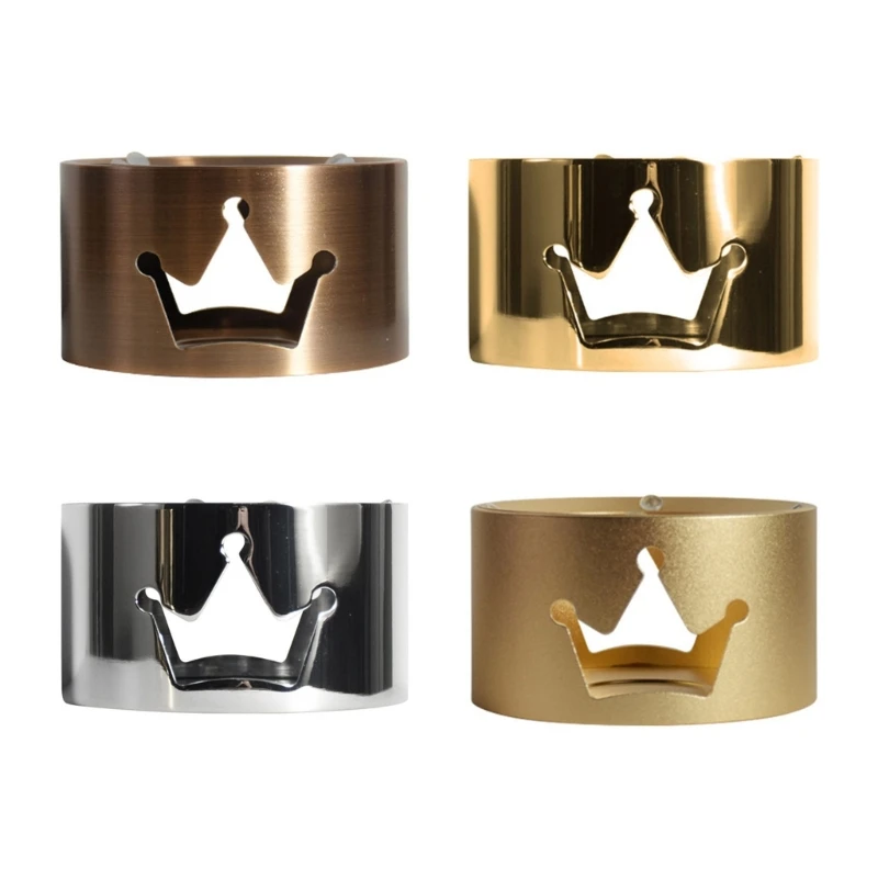 

Stainless Steel Teas Warmer with Teas Light Stand Round Base Teapot Heater Heating Tool for Home and Office Use