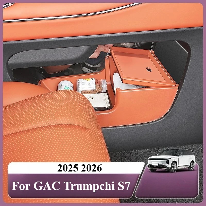 

Interior decoration accessories, central control bottom storage box, privacy storage box for GAC Trumpchi S7 2025 2026