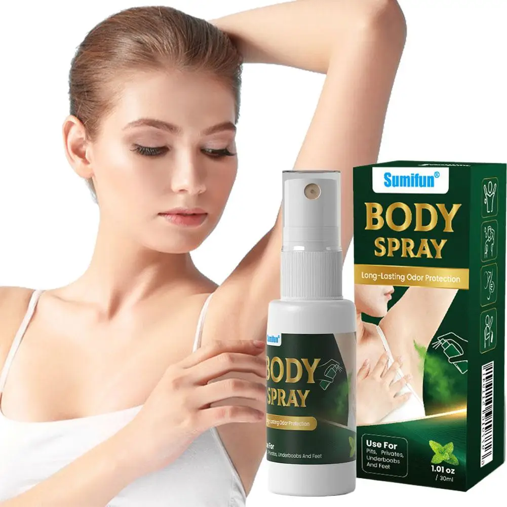 Body Odor Remove Spray Refreshing Armpit Deodorant Odor Deodorant Fresh Lasting Spray Fragrance Sweat Body Remove G0T3