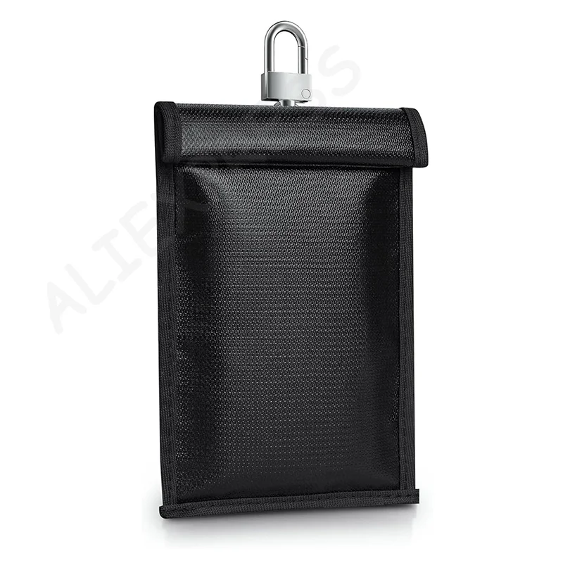 NewRFID Signal Blocking Shielding Pouch Car Key Araday Bag Cell Phone Blocker RFID Signal Blocking Shielding Pouch Case