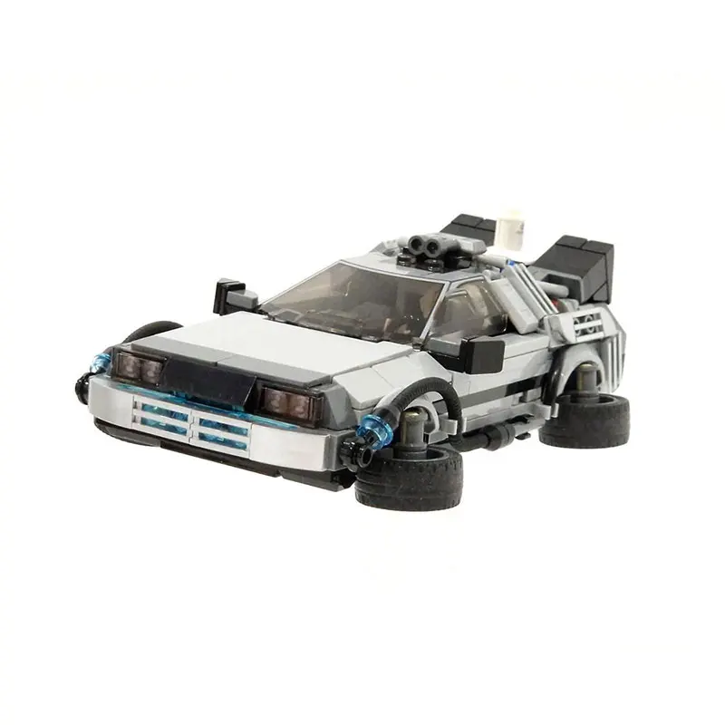 MOC-178608 Klocki Samochody Seria samochodów sportowych Samochód czasu DIY Model Kreatywny prezent Edukacyjne kreatywność Puzzle Xmas Toy 421PCS