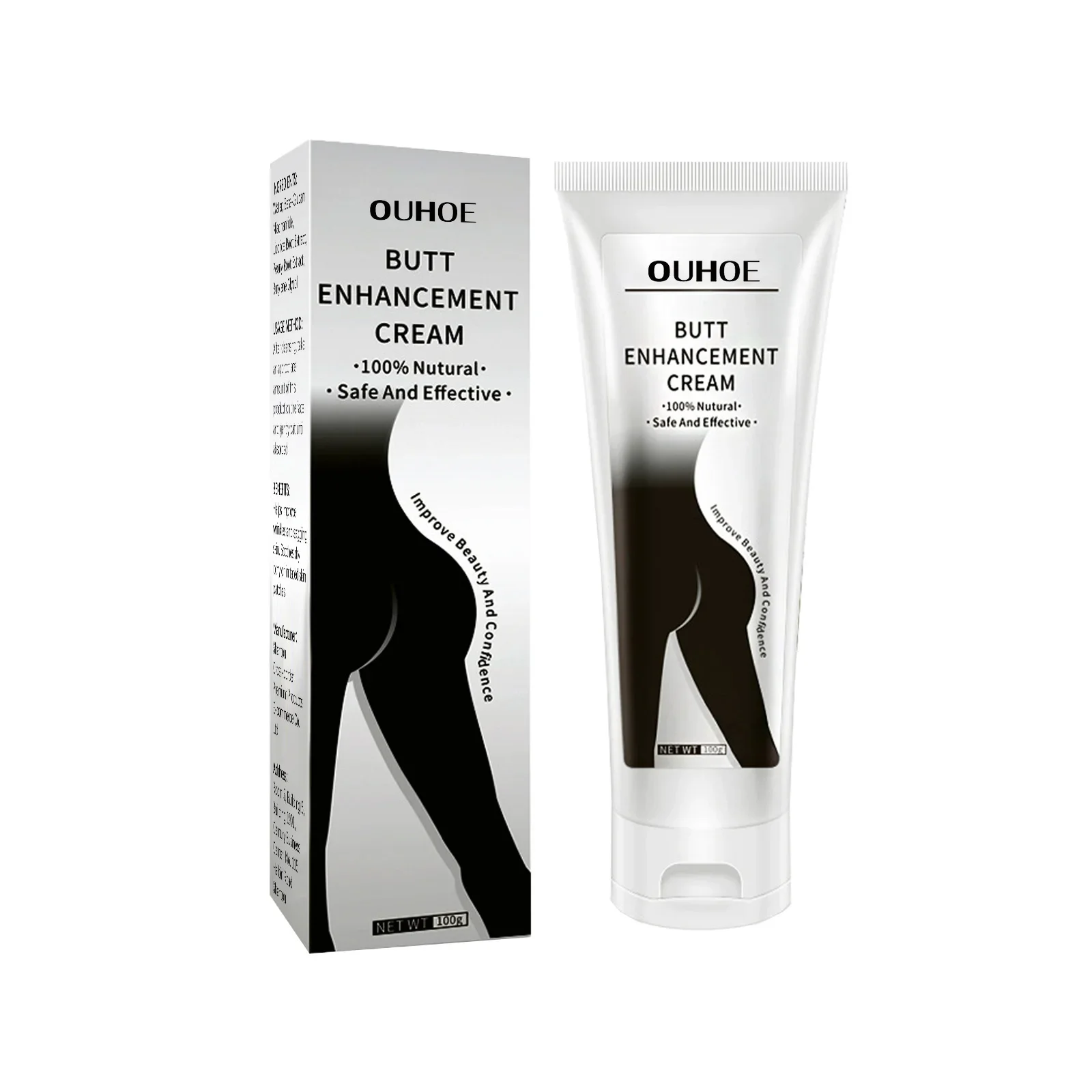 Sexy Hip Cream Fast Growth Lift Up Plump Butt Big Ass Enlarger Prevent Sagging Collapse Enhancement Buttocks Firming Balm 100g